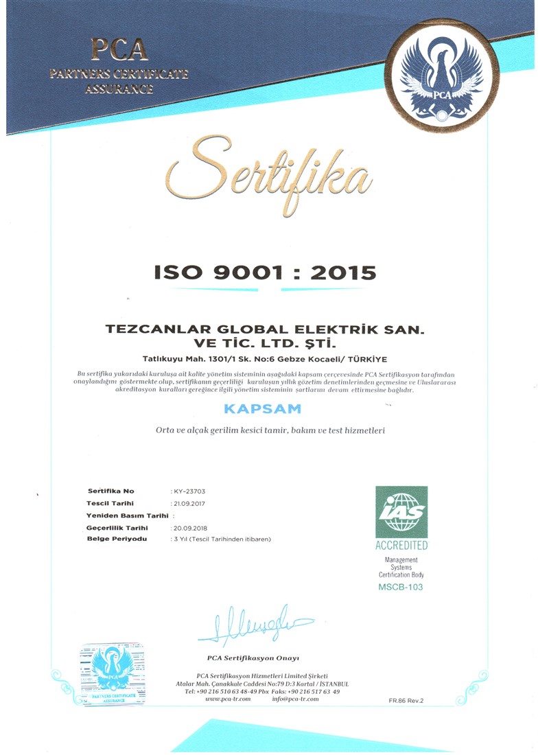 ISO 9001:2015